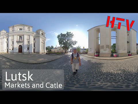 Lutsk,Ukraine-Markets and Castle