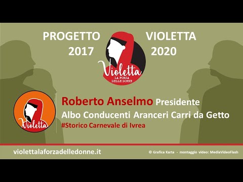 Violetta e i Conducenti dei carri da getto. Roberto Anselmo, il Presidente dell'Albo.