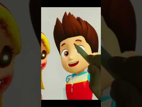Ryder paw patrol and Katie turn into Zombies 2023 #ryderpawpatrol #pawpatrol #papelnick