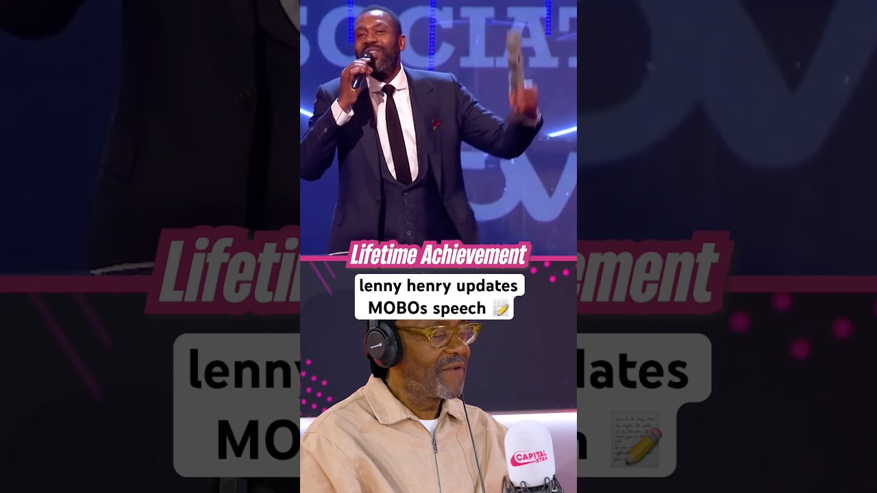 the best shoutout we’ve ever seen 🫡 #lennyhenry #mobos