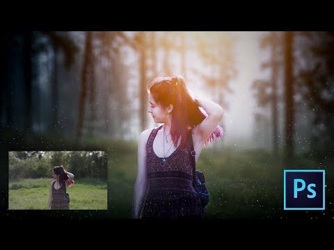 Photoshop cc Tutorial | How to Blur Background Photo in Photoshop cc 2017