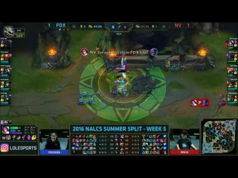 Echo Fox vs Team Envy Highlights, Game 3 NA LCS Week 5 Day 1 Summer 2016   FOX vs NV G3