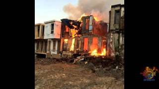 preview picture of video 'Baltimore City 7 Alarm Fire Outbreak 11/2/14 with FD Radio Traffic'