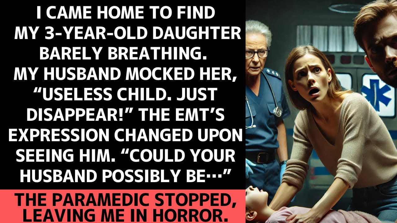 3-Year-Old Daughter Struggles for Air. Dad’s Cruel Words. EMT Left Shocked. The Truth Was Terrifying