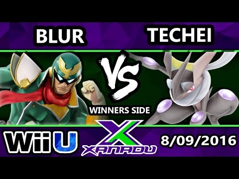 S@X 162 - Techei (Greninja) Vs. Blur (Captain Falcon) SSB4 Tournament - Smash Wii U - Smash 4