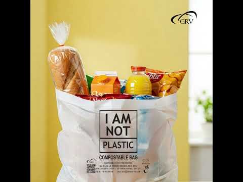 GRV Compostable Tamper Proof Courier Bags