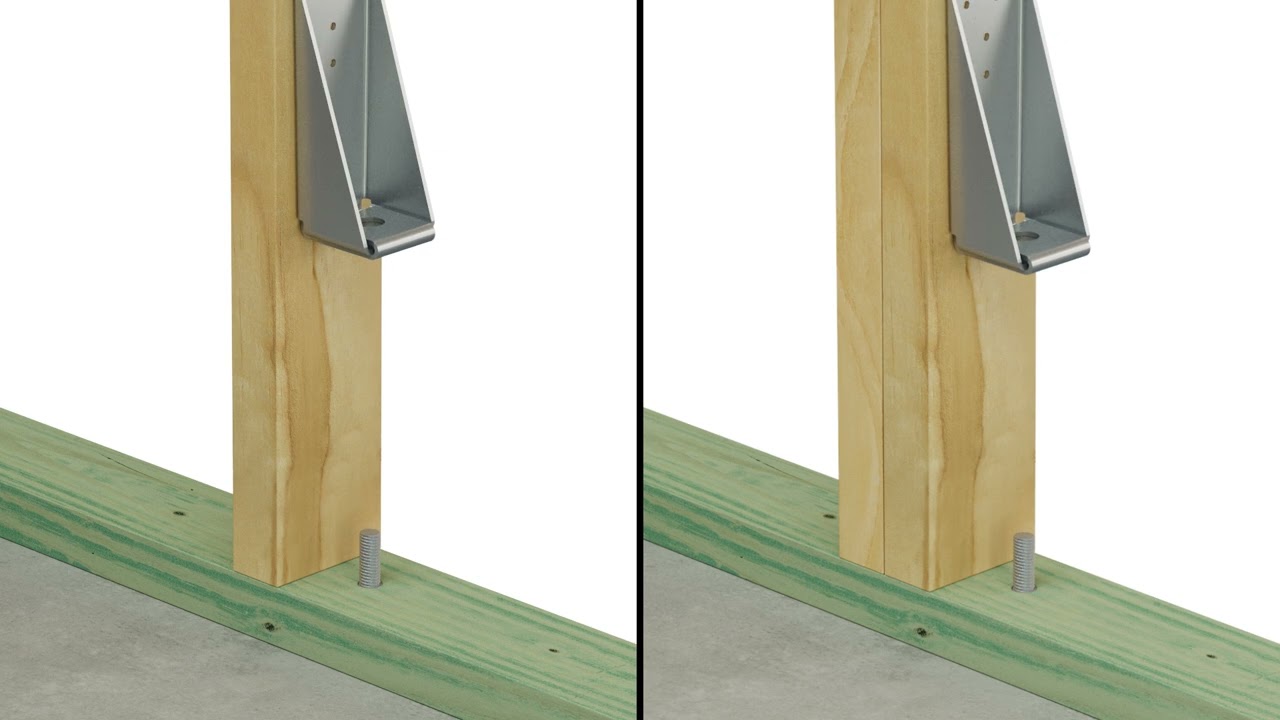 How to Install the Simpson Strong-Tie® HTT Heavy Tension Tie