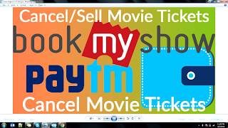 cancel movie tickets | sell movie tickets