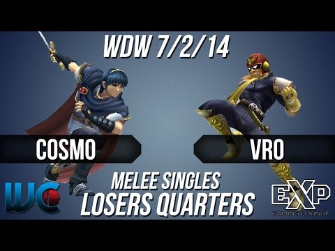 WDW 7/2/14 - Cosmo (Falco) vs. Vro (Falcon) Melee Singles Loser's Quarters
