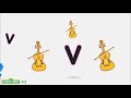 Sesame Street V For Violin