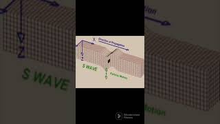 How earthquake waves travel.. seismic waves #shorts #geology