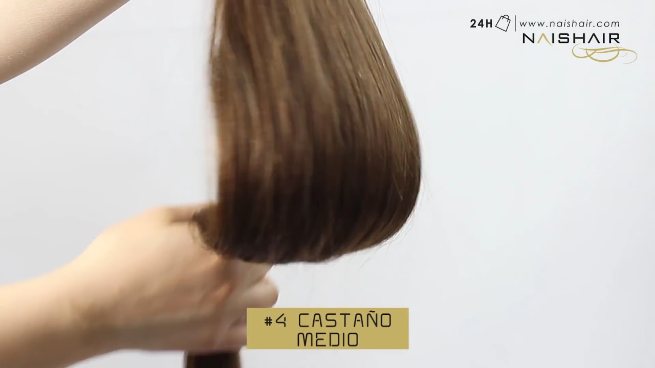 COMO ELEGIR EL COLOR DE TU PELO. Color #4 Castaño Medio