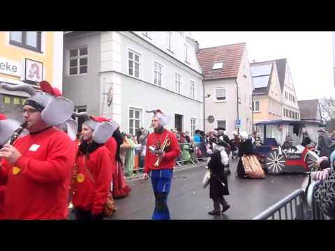 karneval festival in weissenhorn germany 2017