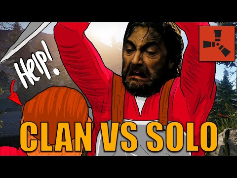 How a 7000 hour SOLO ENRAGED a clan to ONLINE RAID him in Rust...