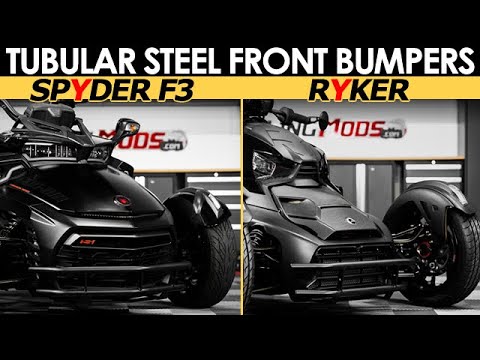 Can-Am Ryker & Spyder F3 Steel Front Bumpers