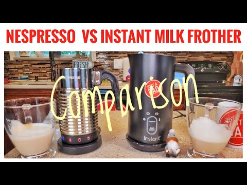Instant Pot vs Nespresso Aeroccino 4 Milk Frother Comparison