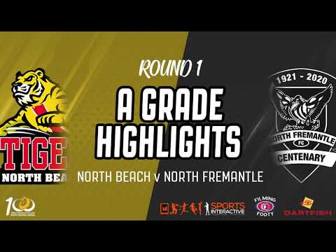 North Beach v North Fremantle Highlights | Round 1, 2021 | A Grade PFL