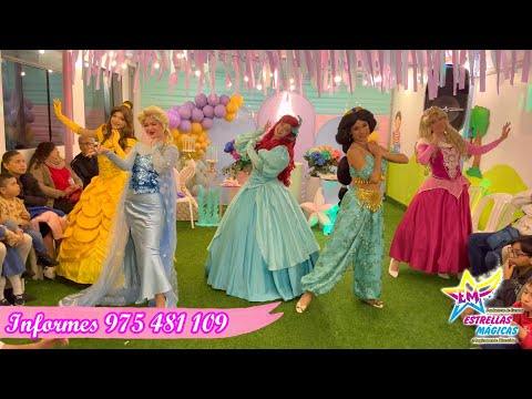 Show Infantil Princesas Disney - Vive tu Historia con Estrellas Mágicas - Mágicamente Divertido!!!