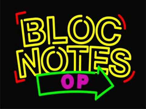 Blocnotes - Nooit Verliefd