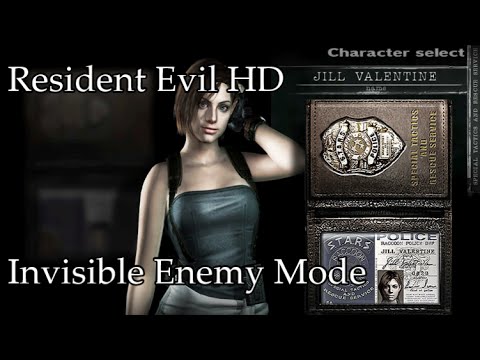 Resident Evil HD: Invisible Enemy Mode - Jill Walkthrough [Part 2]