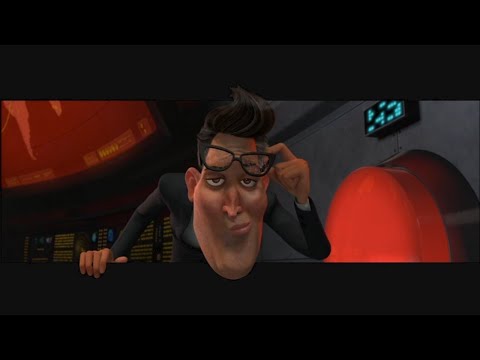 Monsters vs Aliens but its only President Hathaway