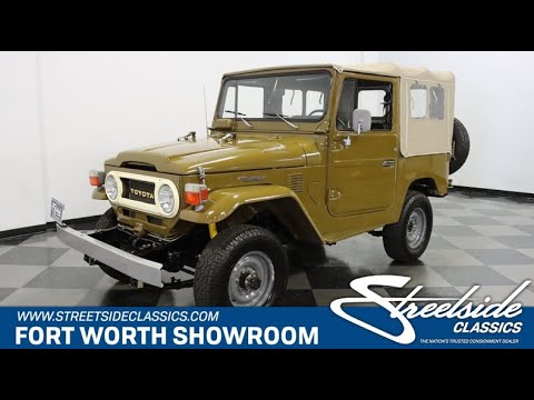 1977 Toyota Land Cruiser FJ (CC-1356079) for sale in Ft Worth, Texas