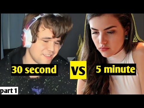 Alexandra Botez getting nervous against magnus Carlsen