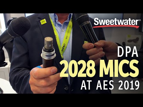 Sweetwater at AES 2019 — DPA 2028 Microphones