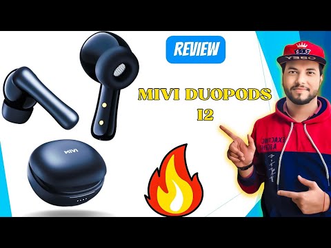 Thumbnail for Mivi Duopods i2 Review ✨ || Mivi Duopods i2 New LAUNCHED - 45 HOURS Battery Life | MIVI Duopods i2