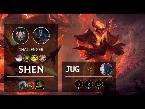 Shen Jungle vs Trundle - NA Challenger Patch 10.7