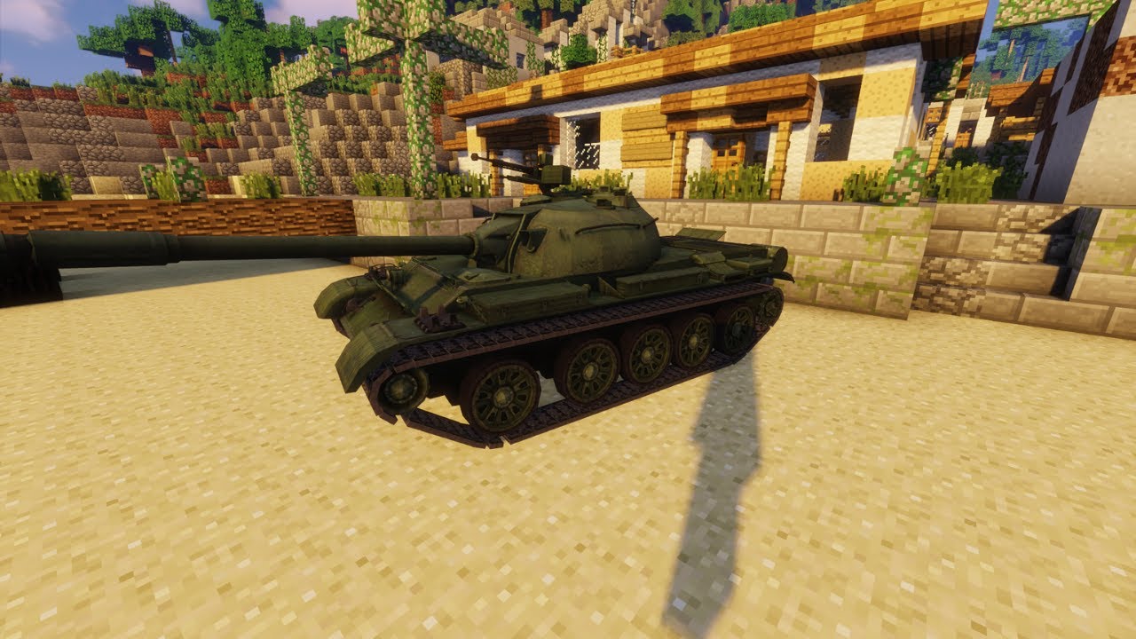 Mcheli Addon: Type 62 Minecraft Mod