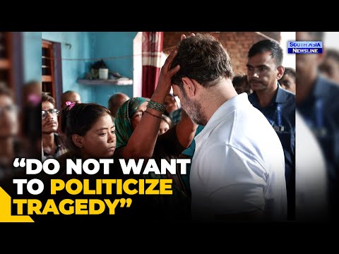 Rahul Gandhi meets kin of deceased killed in Hathras stampede, calls for compensation