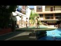 Dancing At The Pool 2 Angeles City Philippines