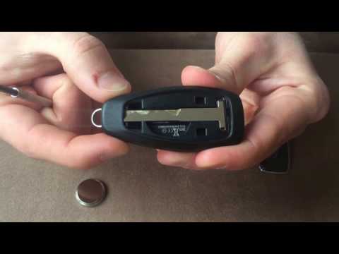 (hack) How to change Ford keyless go remote key battery in under 1 min. (English)