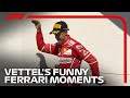 Sebastian Vettel's Funny Ferrari Moments