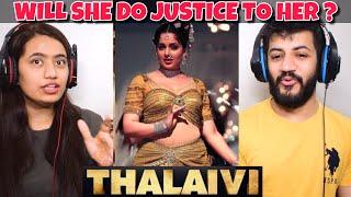 Thalaivi | Official Trailer (Hindi) Reaction | Kangana Ranaut | The Tenth Staar
