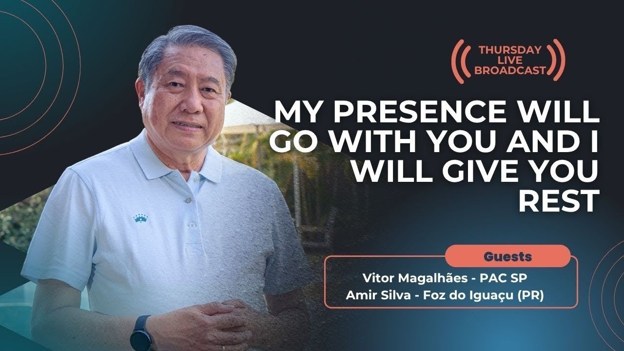LIVE | My Presence Will Go With You and I Will Give You Rest | Pedro Dong