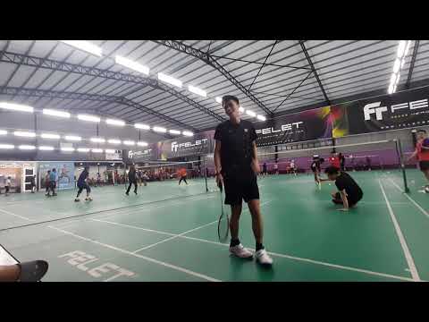 Badminton MuhibbahTeam Men's Double Sparring - Vince / Salam Vs Sufiyuddin / Amir