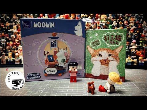 Moomin bricks and Cat puzzle 🧩