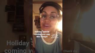 Put my heart into a holiday show for you this Friday - 7 songs and a story !