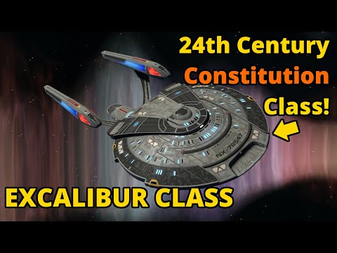If the Constitution and Sovereign had a Baby -  the Excalibur class | Star Trek Ship Lore
