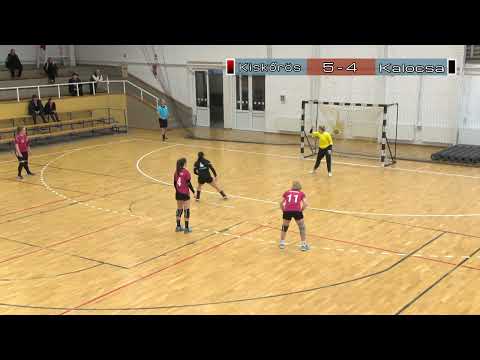 KISKŐRÖSI NKSZSE-KALOCSAI KC NŐI KÉZILABDA-MÉRKŐZÉS