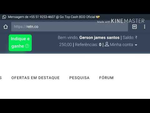 Ganhe 150 moedas Retn ao se cadastrar no valor de 6,75$ cada moeda  e 50 por indicação!