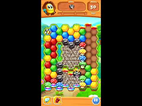 Bee Brilliant Blast Level 288 3 stars
