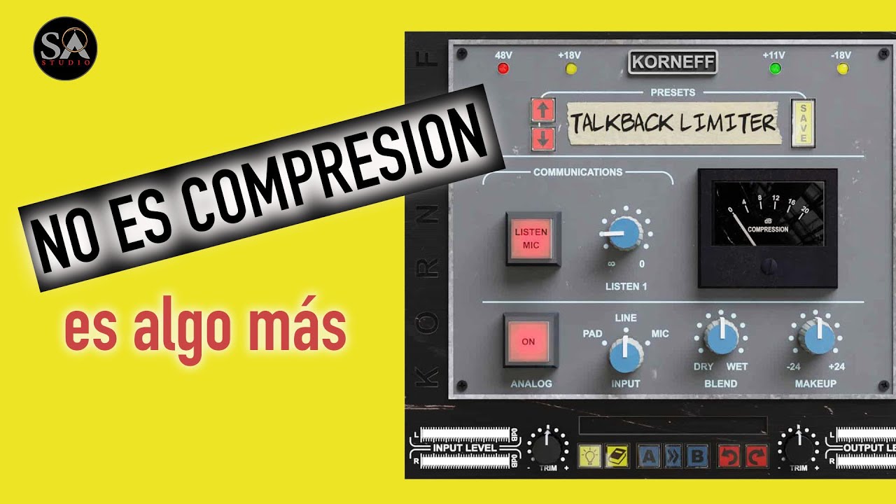 Depth and Harmonics with the Talkback Limiter