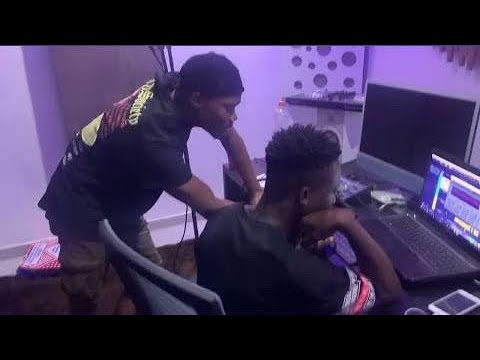 Session with Tracebeatz & Burst Brain from Nigeria
