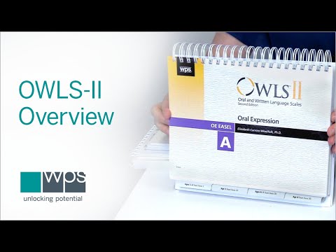 (OWLS®-II) Oral and Written Language Scales Assessment Kit Unboxed
