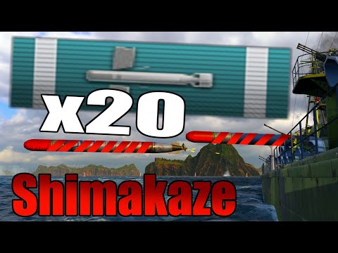SHIMAKAZE: Torpedo TERROR - 340K - World of Warships
