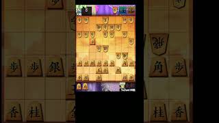 #Shorts　[後手]右四間飛車VS袖飛車# 3分ショート動画  #将棋倶楽部24ルール対局室 #将棋ウォーズ #将棋 #ゲーム