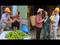 Mother-in-law and daughter-in-law: Picking lemons to sell - a family meal filled with Happiness